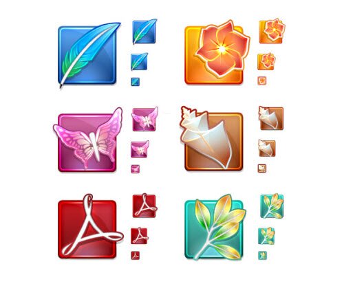icon pack001 Free Mac/Windows/Linux Icon Packs [Set 12] PNG/ICO