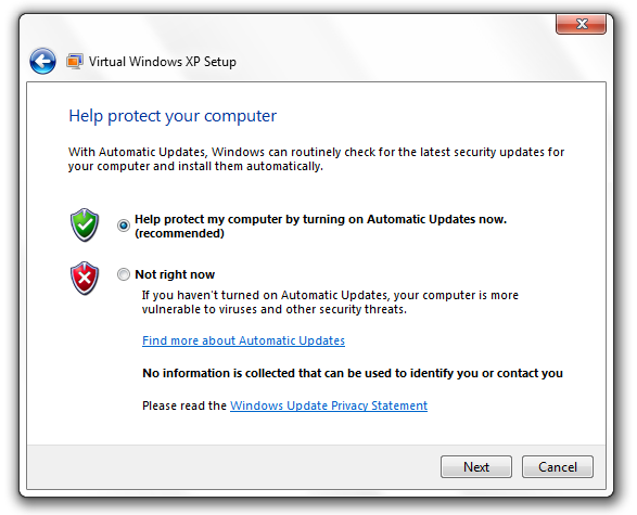 virtual xp03 Use Windows XP Mode in Windows 7 [How To]
