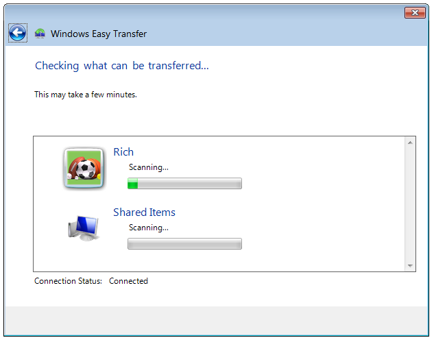 Windows Easy Transfer 2 16