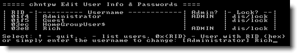 Reset Windows 7 Administrator Password