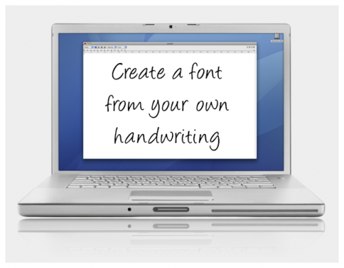 yourfonts 500x390 Create Your Own Handwritten Font [FREE]
