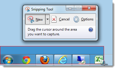 snipping tool01 Capture Screenshots Using built in Windows Tools [How To]