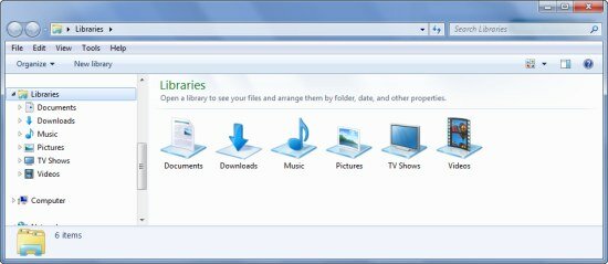 1 Add Custom Libraries To Windows 7 Explorer [How To]