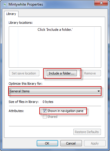 99 Add Custom Libraries To Windows 7 Explorer [How To]